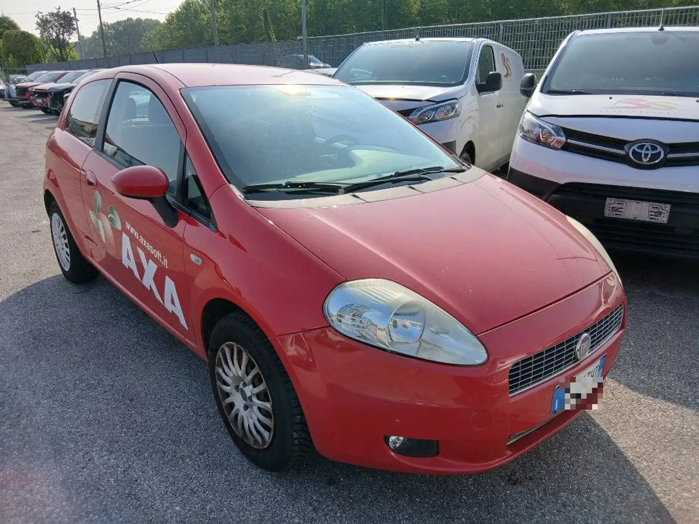 Fiat Grande Punto 1.3 MJT 75 CV 3 porte Rood - 1