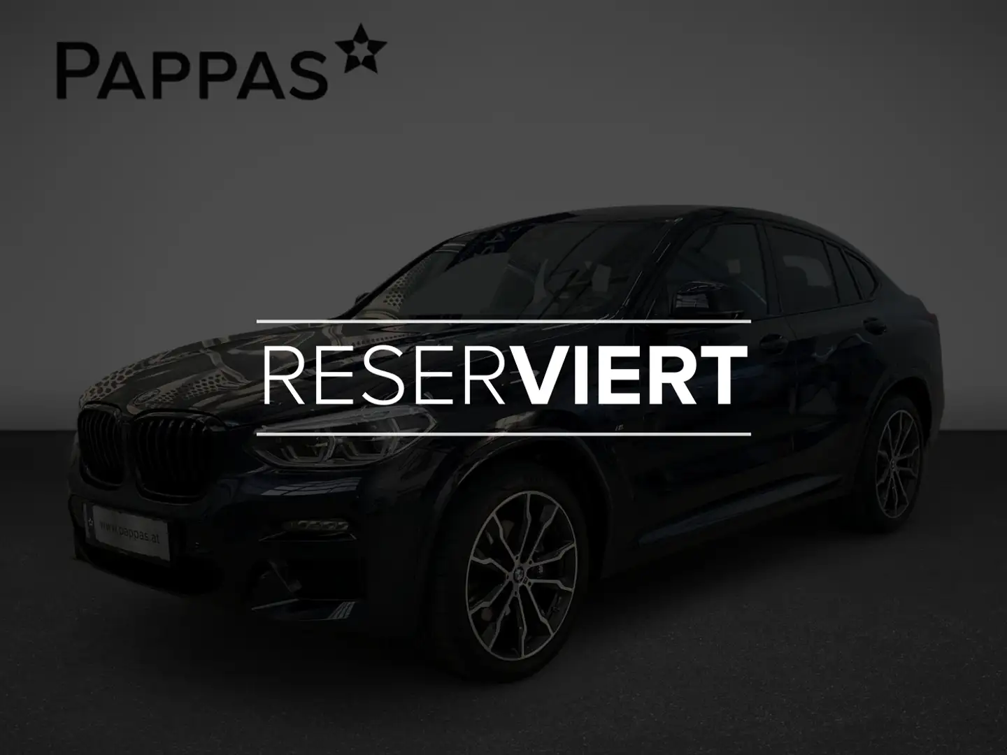 BMW X4 XDRIVE30D G02 AHK PTS Cam SHZ Stdhz LED Nero - 1