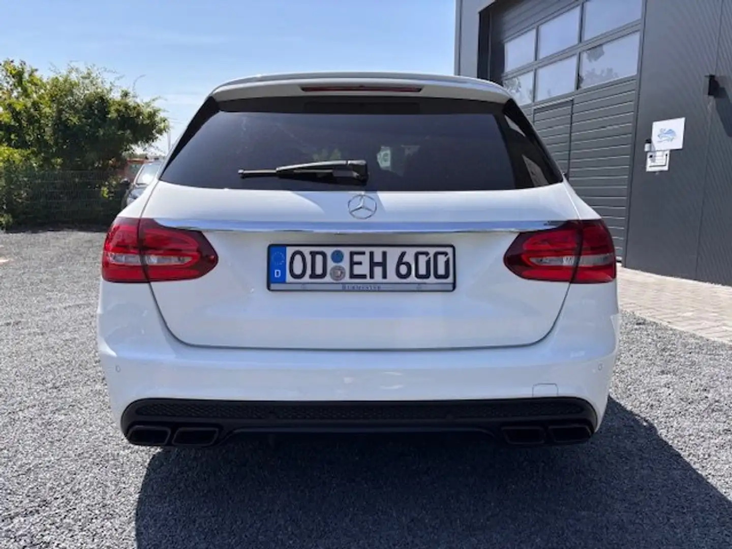 Mercedes-Benz C 63 AMG C 63 T AMG (205.286) Deutsches Fzg. Mwst, 2. Hand Blanc - 2