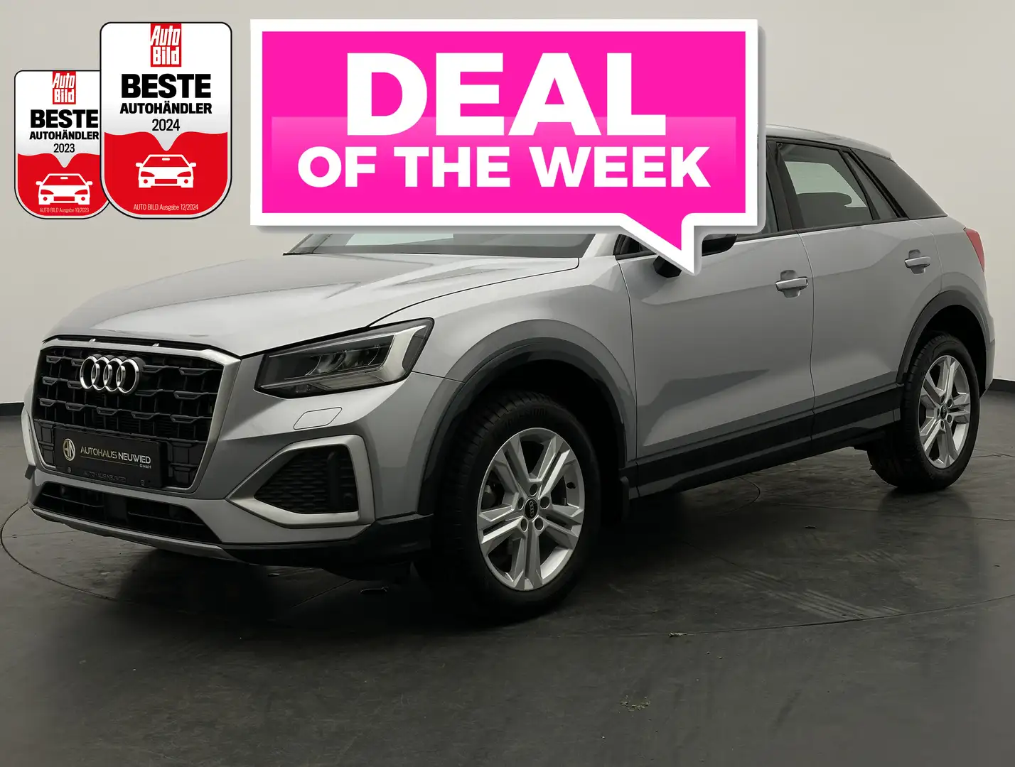Audi Q2 Q2 35 TFSI advanced+VIRTUAL+CAM+STANDHZ+CARPLAY+ Zilver - 1
