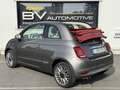 Fiat 500C 1.2i CABRIO - CARPLAY - CRUISECONTROL - PDC - DAB+ Gris - thumbnail 6