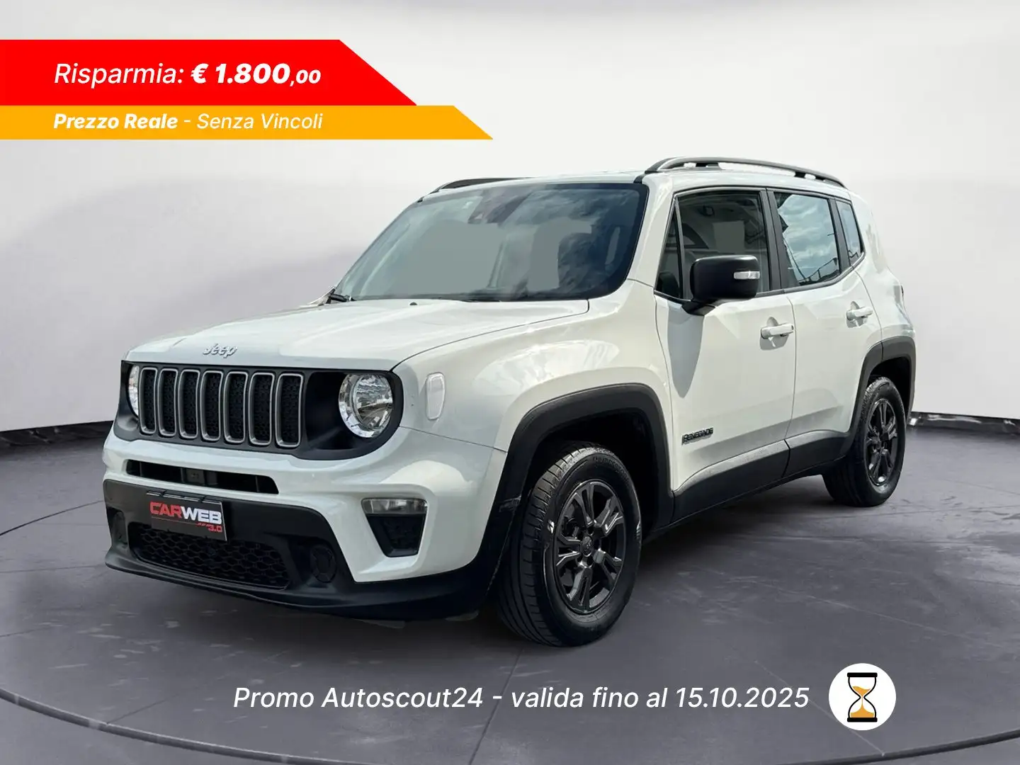Jeep Renegade Renegade 1.0 t3 Longitude 2wd Blanc - 1