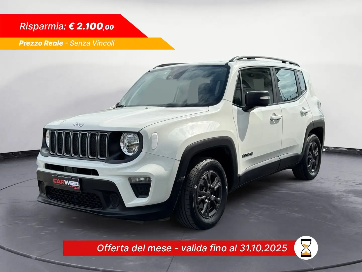Jeep Renegade Renegade 1.0 t3 Longitude 2wd Weiß - 1