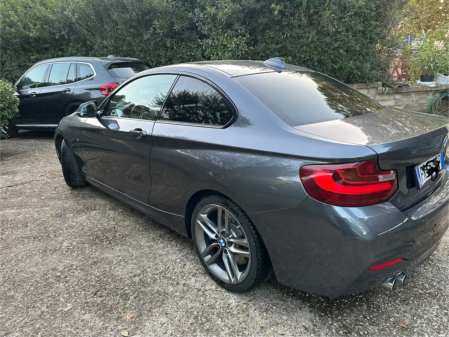 BMW 220 Serie 2 Coupe 220d Coupe Msport 190cv auto my15 Grigio - 1