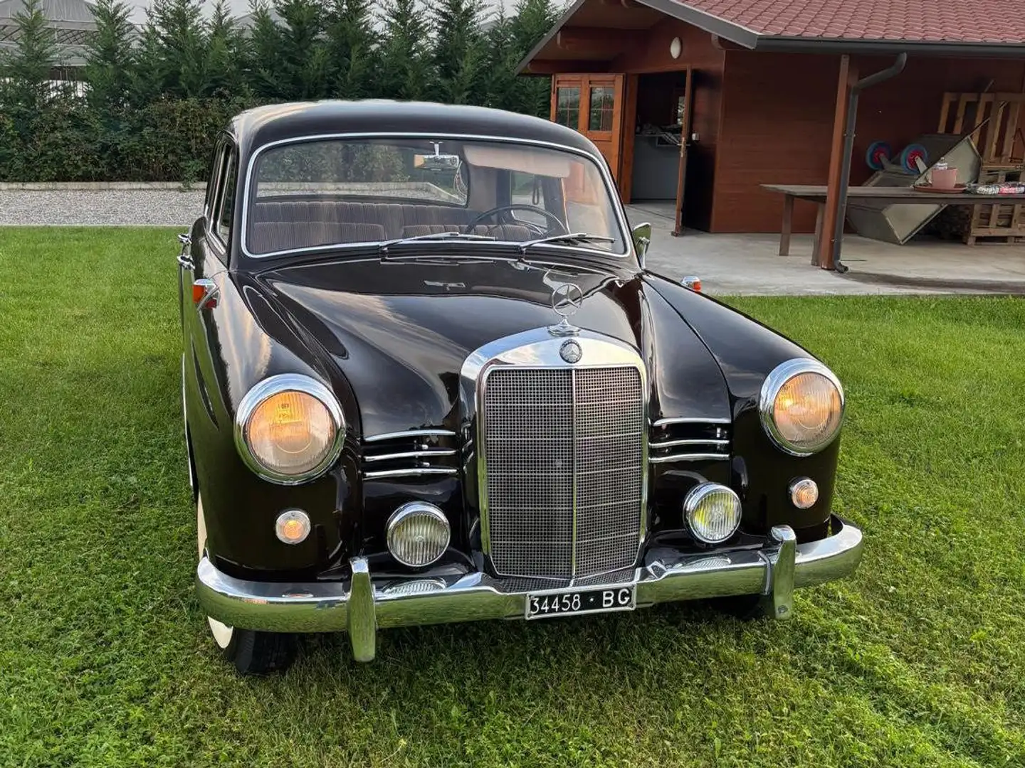 Mercedes-Benz 180 1955 ASI nr. 50466 Marrone - 1