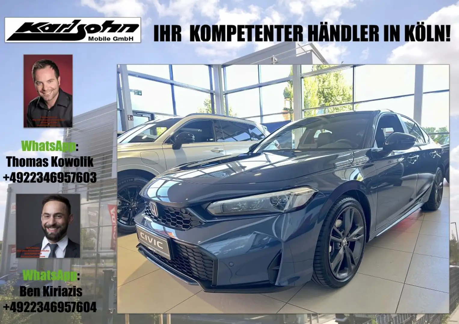 Honda Civic e:HEV 2.0 i-MMD Hybrid Sport (FE) - 1
