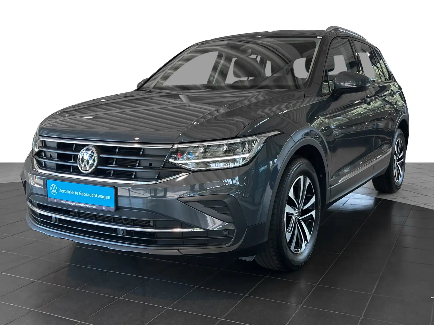 Volkswagen Tiguan 1.5 TSI United DSG Standheizung AppConnec Grau - 2
