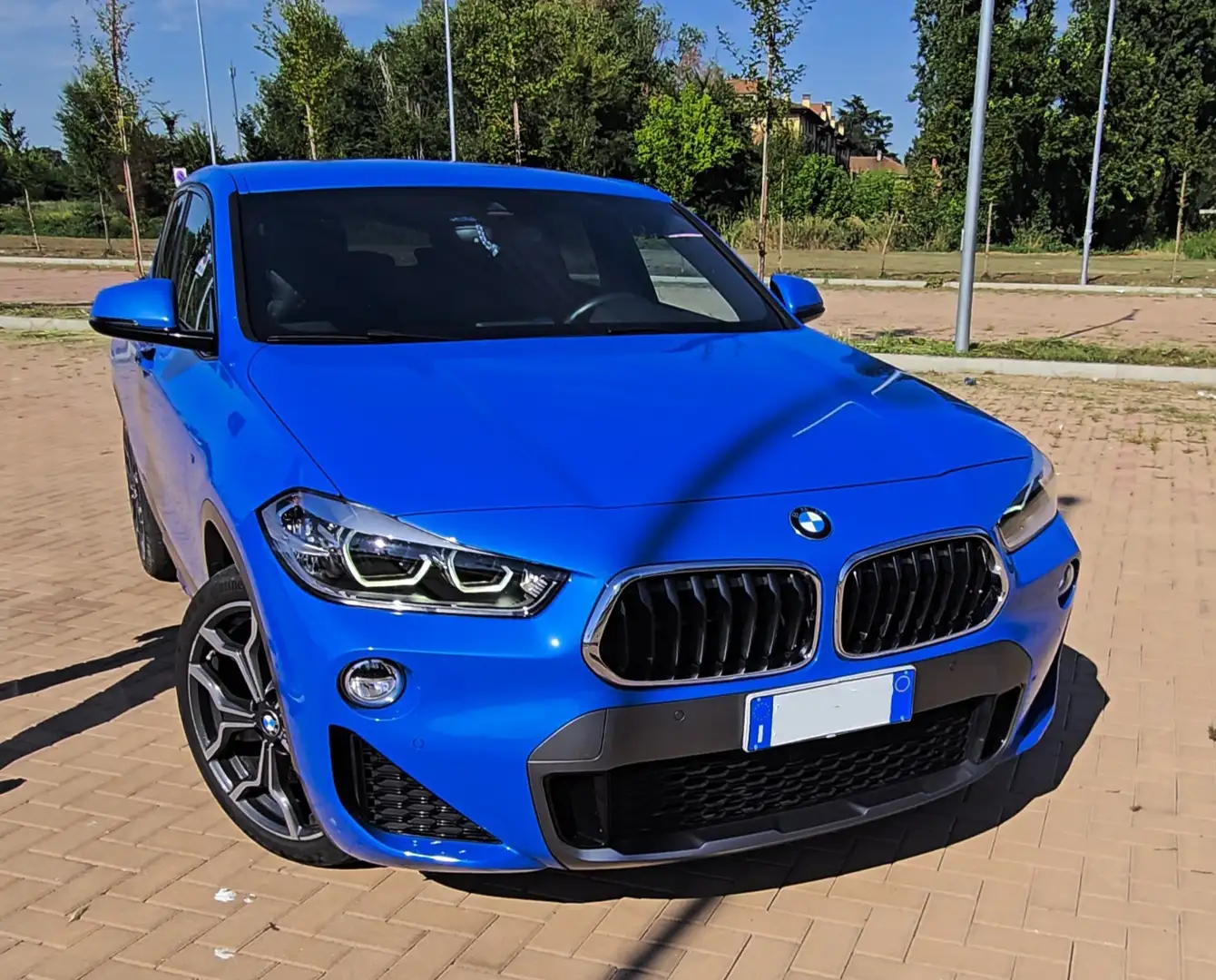 BMW X2 sdrive 18d MSPORT Kék - 1
