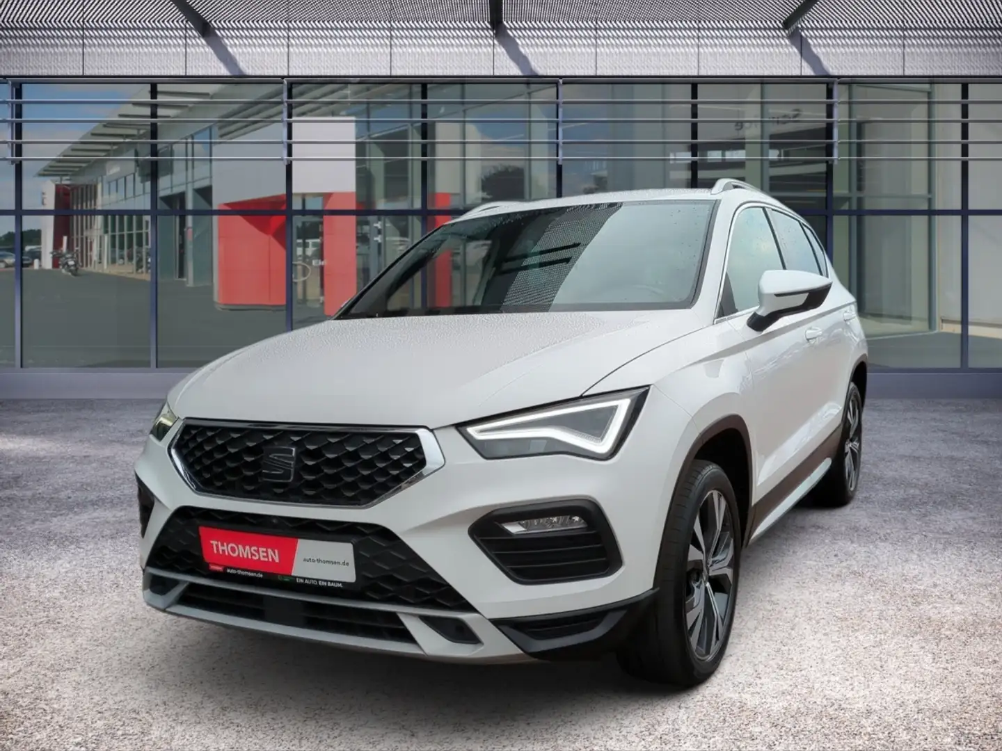 SEAT Ateca 2.0 TDI Xperience AHK Navi AUT LED PDC LM Weiß - 2