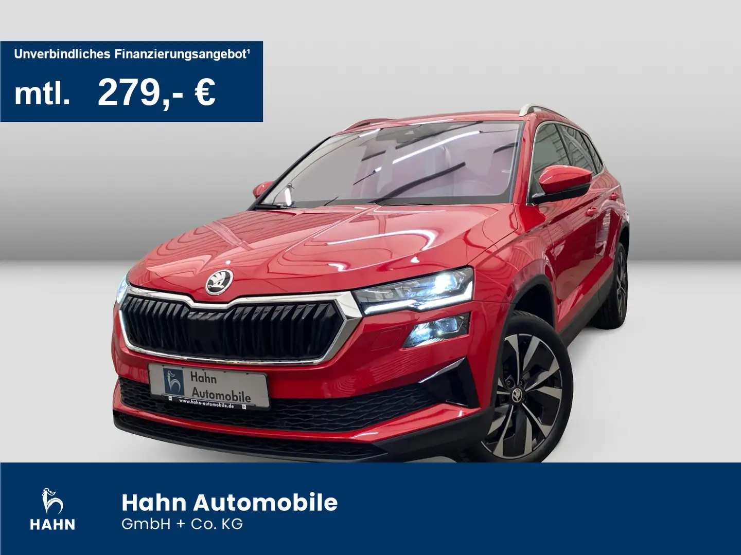 Skoda Karoq 1.5 TSI DSG Style Kamera Navi LED Klima Rot - 1