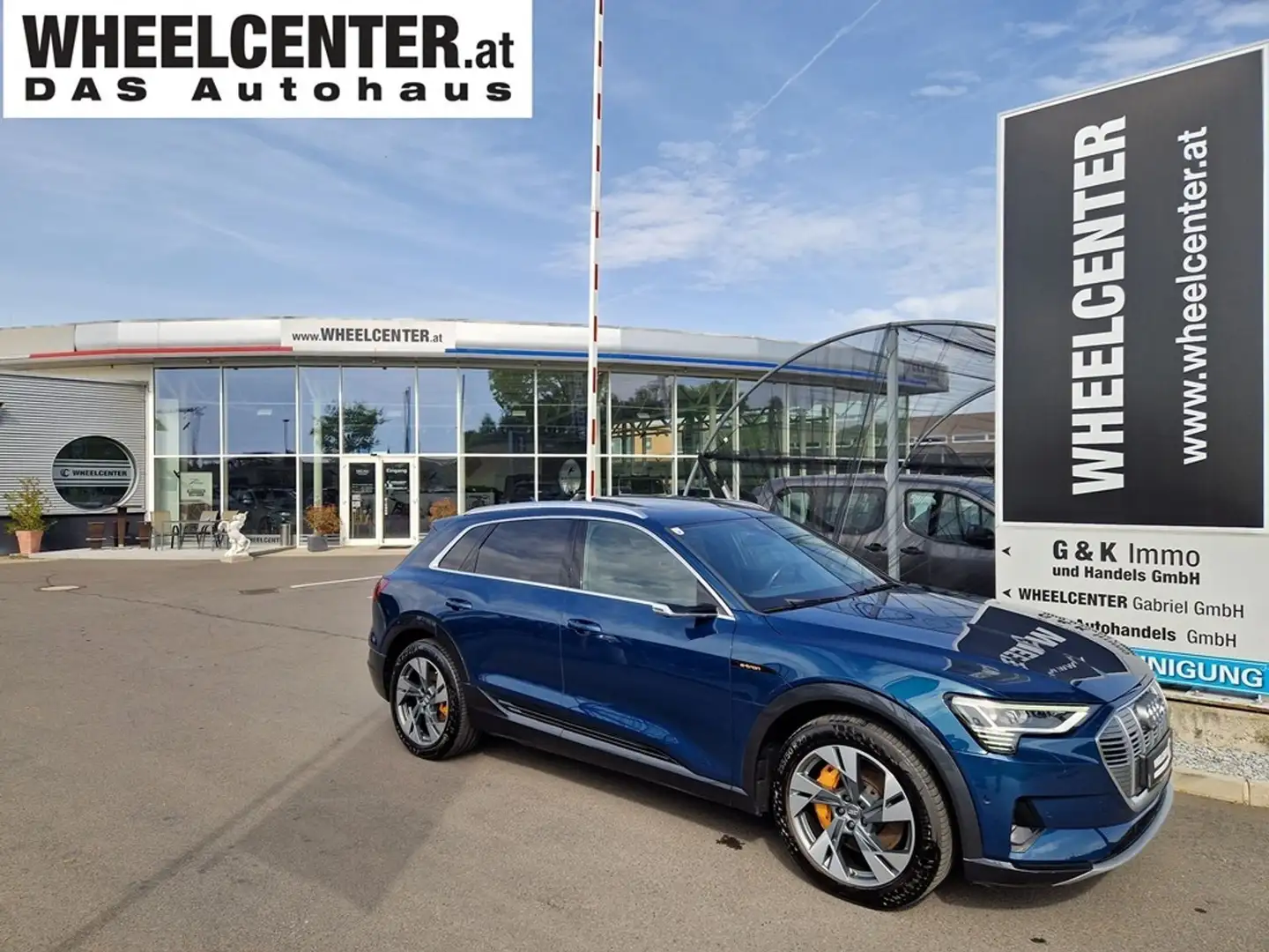 Audi e-tron 55 quattro advanced * TOP-AUSSTATTUNG Blau - 1