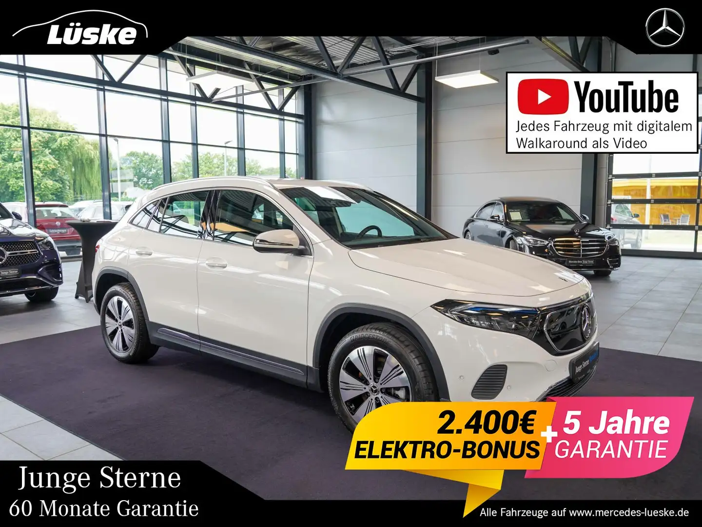 Mercedes-Benz EQA 250 EQA 250 Progressive CarPlay Rückfahrkamera DAB Weiß - 1