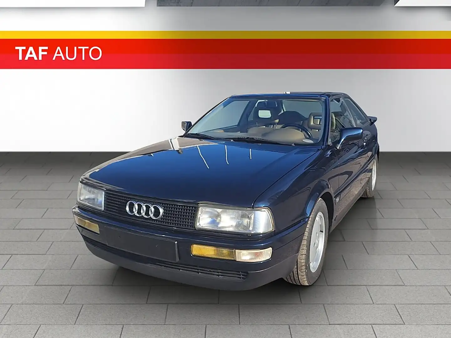 Audi 80 quattro Coupe 20V - Spanische Papiere! Blau - 1