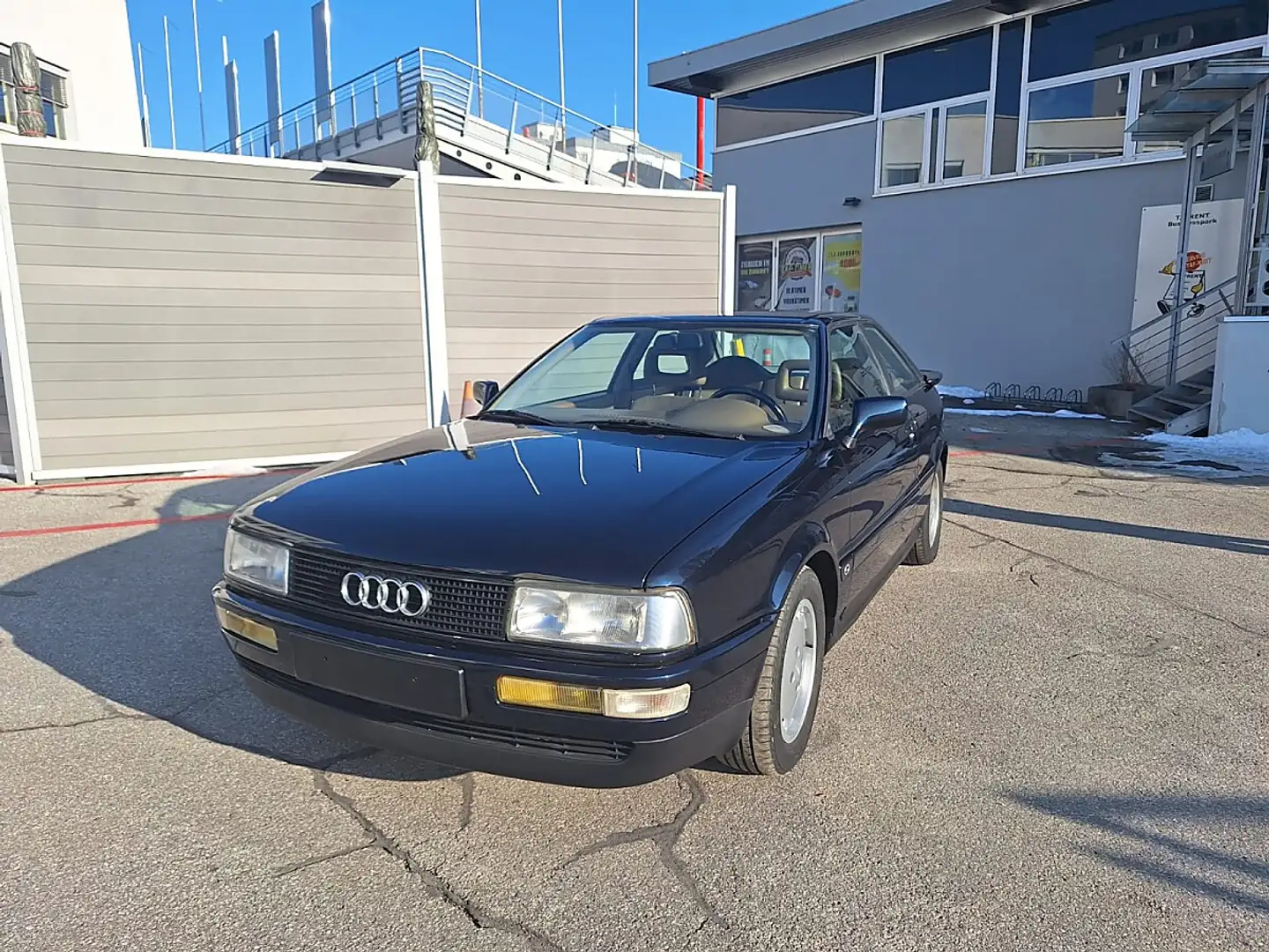 Audi 80 quattro Coupe 20V - Spanische Papiere! Blau - 2