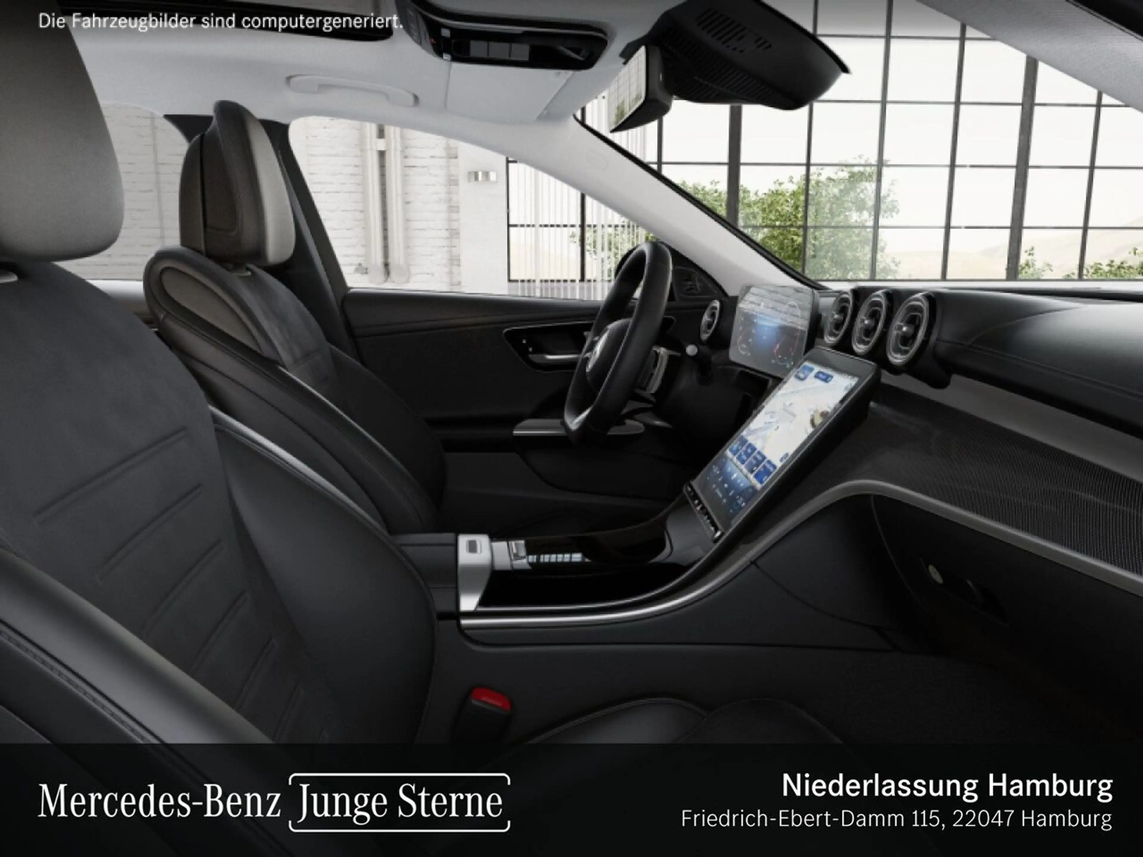 Mercedes-Benz C 300 d 4M AMG+PANO+360+BURMESTER+KEYLESS+9G — photo 11