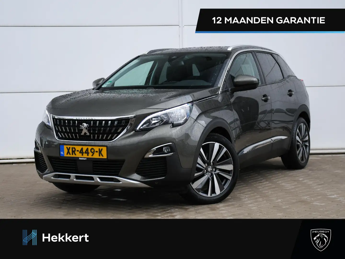 Peugeot 3008 Allure 1.2 PureTech 130pk Automaat PDC + CAM. | 19 Gris - 1