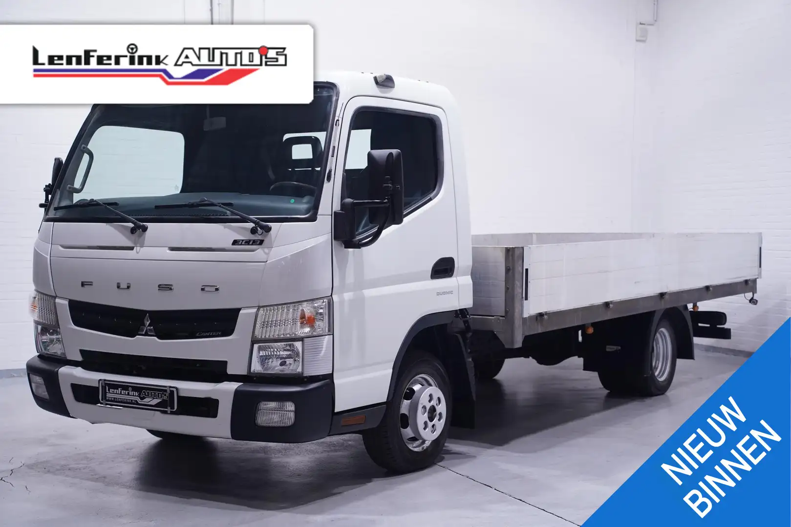 Mitsubishi Canter 3C15 3.0 DI 385 pick up 460x220x40 3500kg trekhaak Blanc - 1