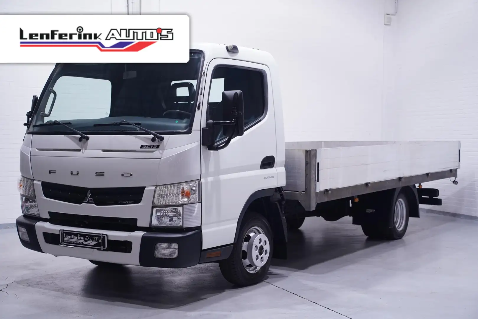 Mitsubishi Canter 3C15 3.0 DI 385 pick up 460x220x40 3500kg trekhaak Wit - 1