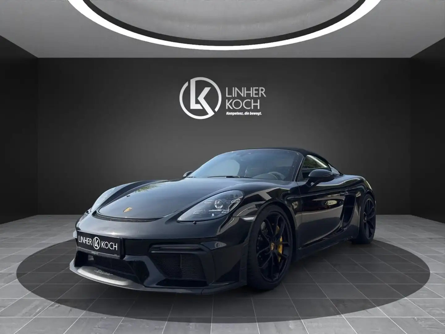Porsche 718 Spyder ''PORSCHE APPROVED'' Schwarz - 1