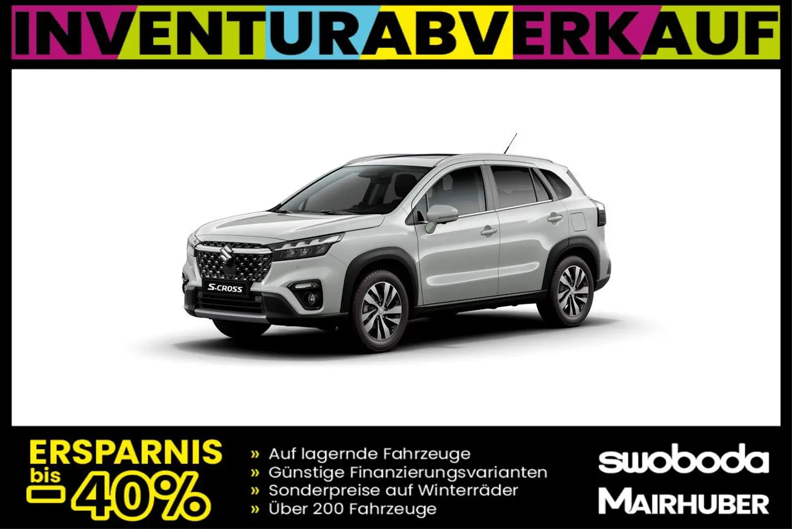 Suzuki S-Cross 1,4 Hybrid ALLGRIP shine Silber - 1
