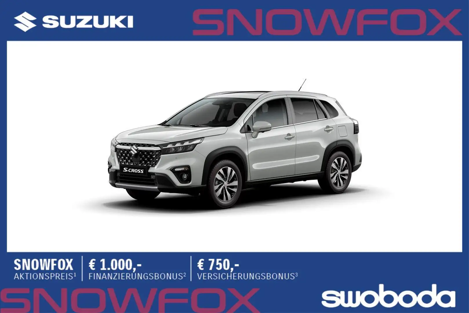 Suzuki S-Cross 1,4 Hybrid ALLGRIP shine Silber - 1