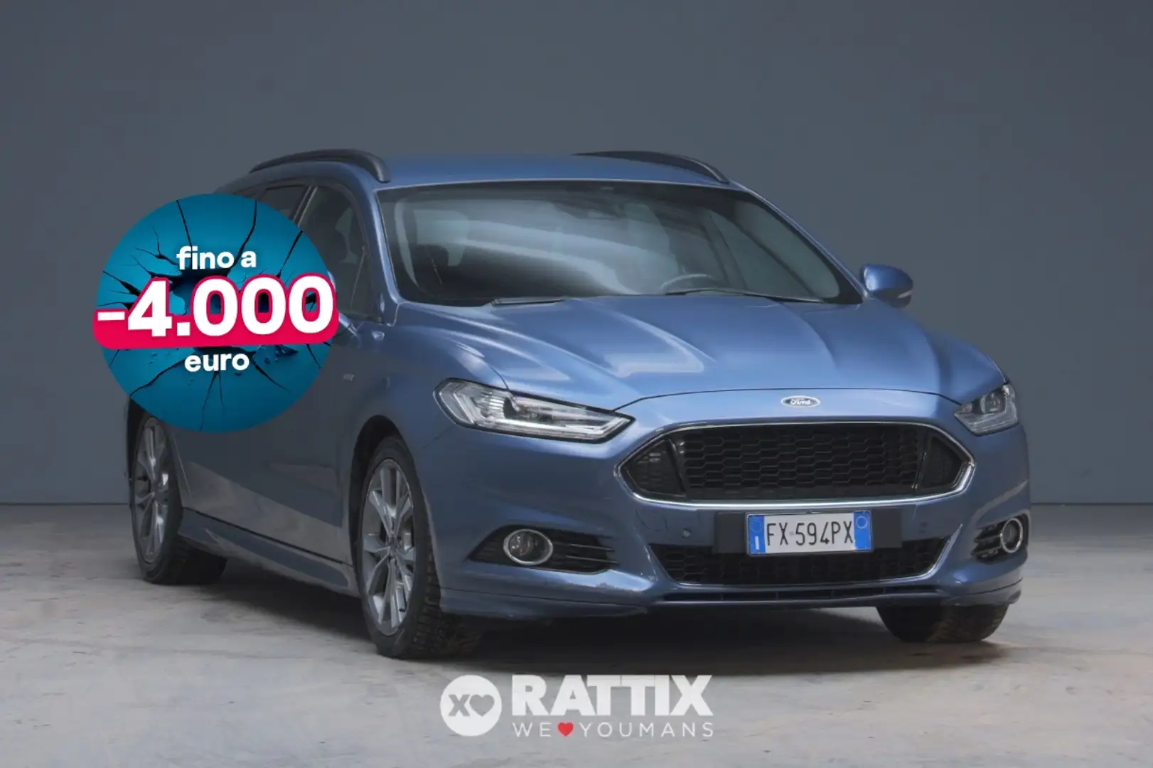 Ford Mondeo SW 2.0 TDCi 180CV ST-Line Pshift Blu/Azzurro - 1