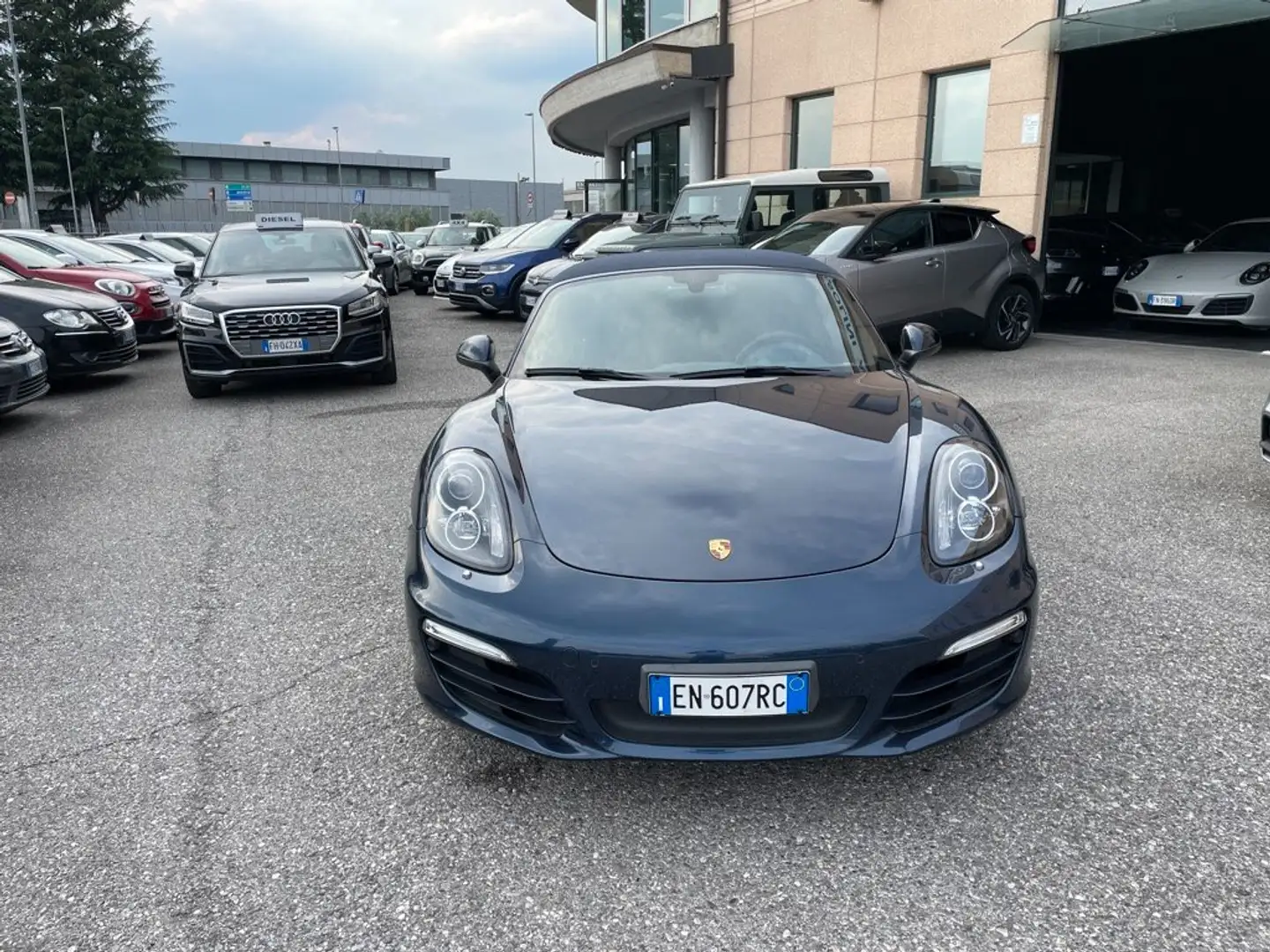 Porsche Boxster 981 2.7 265cv MANUALE UNICO PROPRIETARIO KM71K Blu/Azzurro - 2