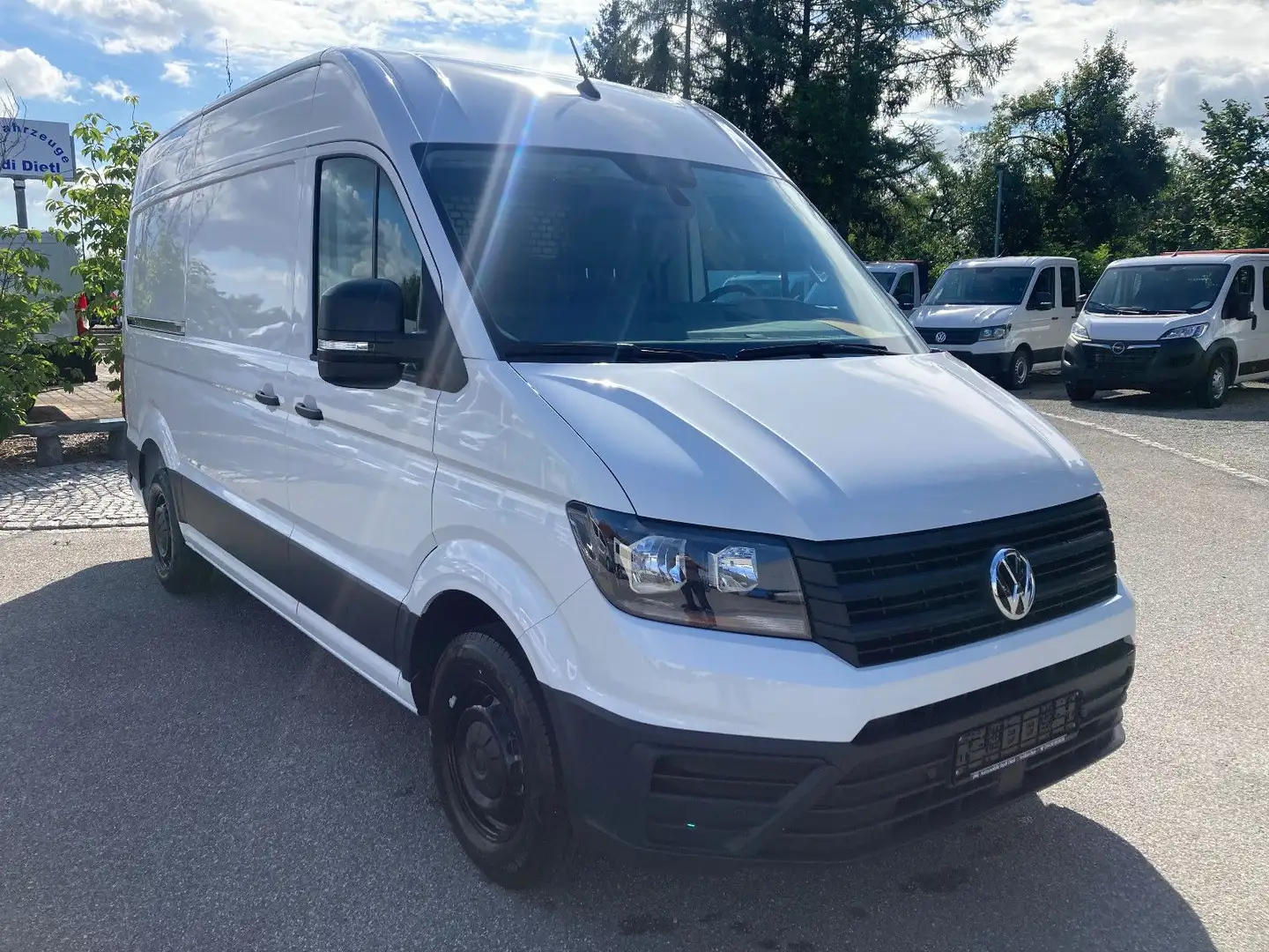 Volkswagen Crafter 2.0 TDI L3H3 35 KA *Parksensoren*Kllima Weiß - 1