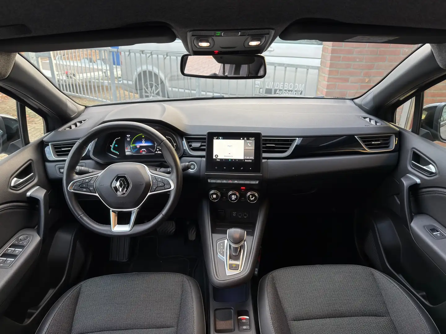 Renault Captur 1.6 E-Tech hybrid 145 SL Black pakket Automaat Riv Grau - 2