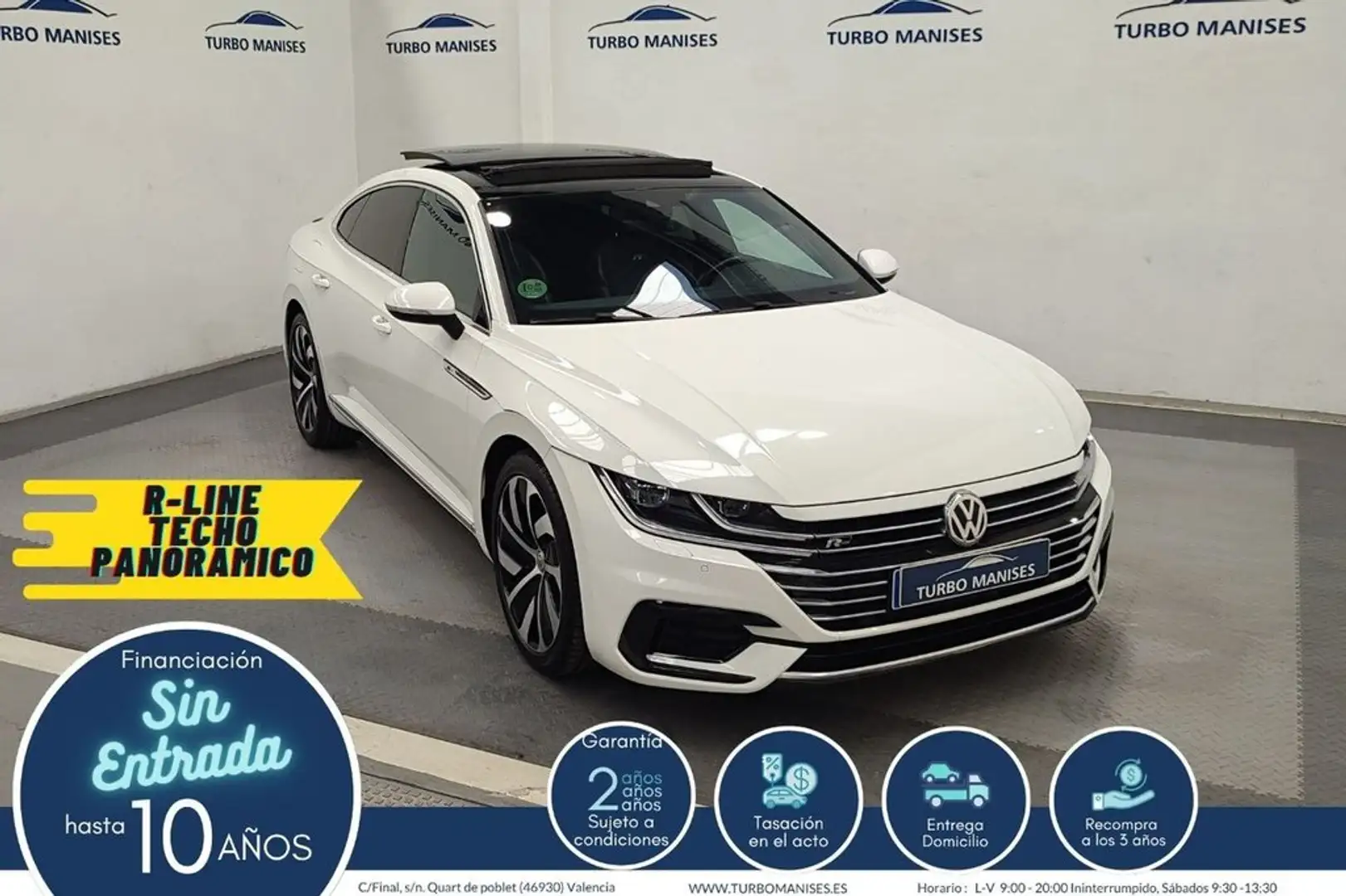 Volkswagen Arteon 2.0 TSI R-Line DSG7 140kW Blanco - 1
