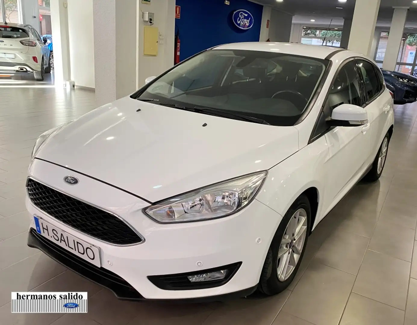 Ford Focus 1.0 Ecoboost Auto-S&S Trend+ 125 Blanco - 1