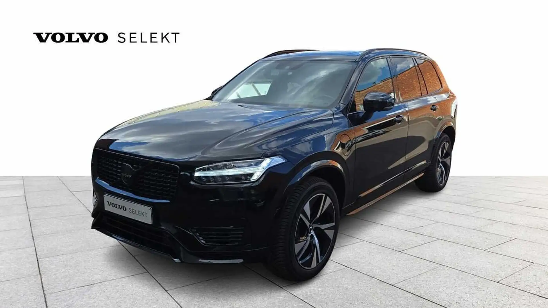Volvo XC90 Recharge R-Design, T8 AWD plug-in hybrid, Zevenzit Zwart - 1