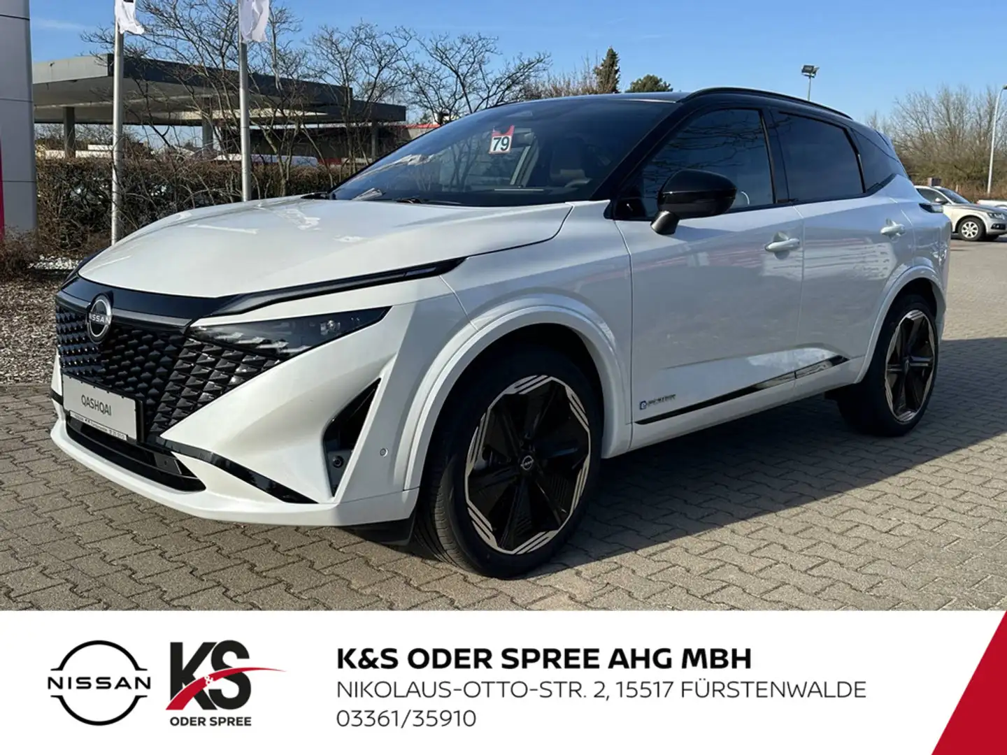 Nissan Qashqai MY24 1.5 VC-T e-POWER 190 PS 4x2 N-Design PGD Bose Weiß - 1