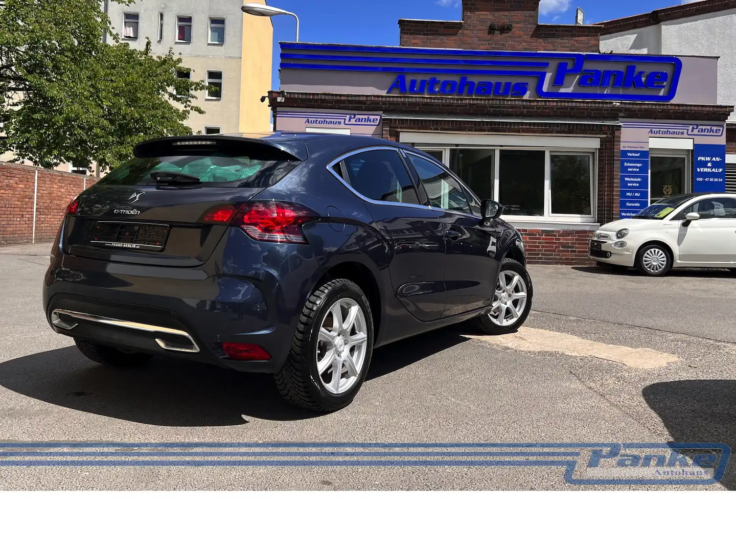 Citroen DS4 1.6 VTi 120 SoChic*SHZ*Massage*BT*Tempo* Blau - 2
