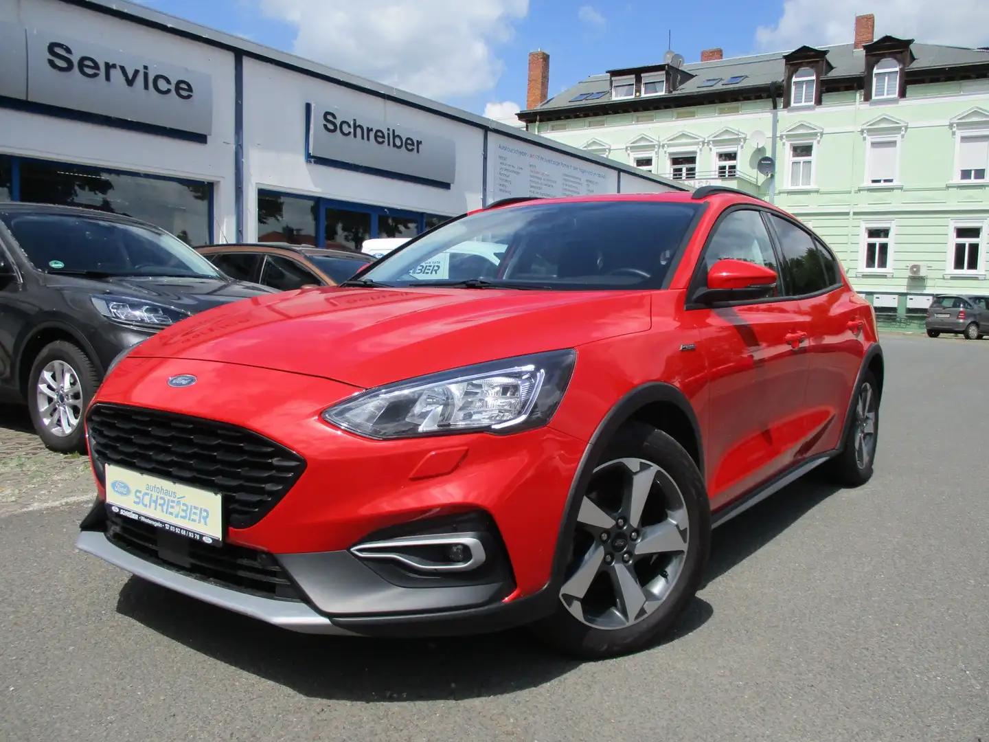 Ford Focus Focus 1.0 EcoBoost S&S Aut. ACTIVE, Navi, SH Rojo - 1