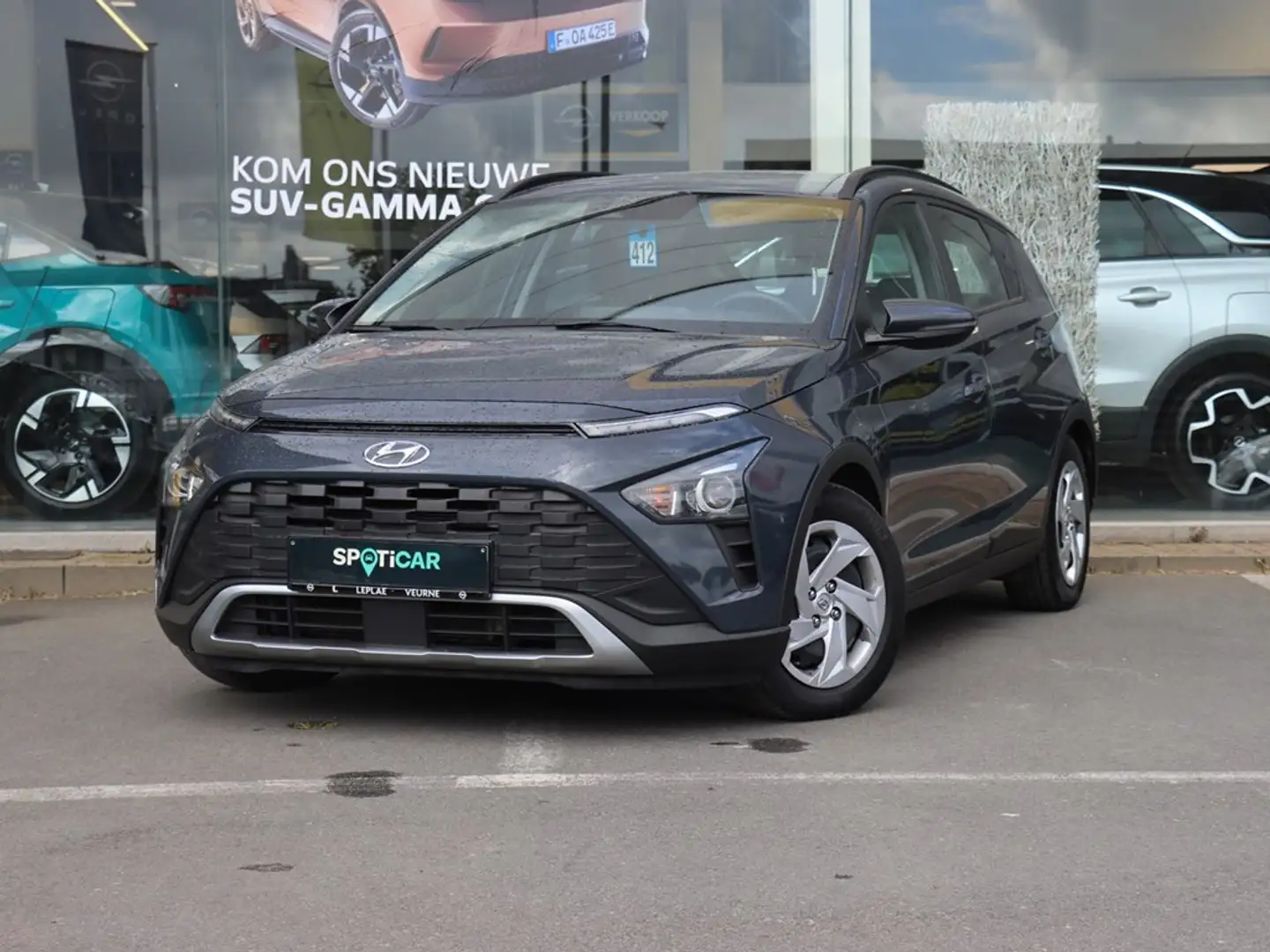 Hyundai BAYON 1.0 AT|CAMERA|AIRCO|TREKHAAK| Grijs - 1