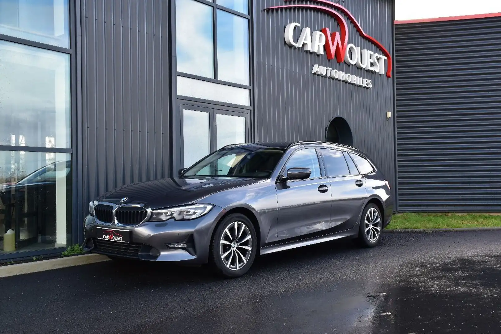 BMW 318 Touring (G21) 318D 150 EDITION SPORT BVA8 Grau - 1
