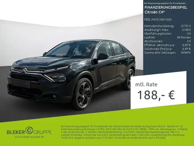 Citroen C4 FEEL PACK HDI130A