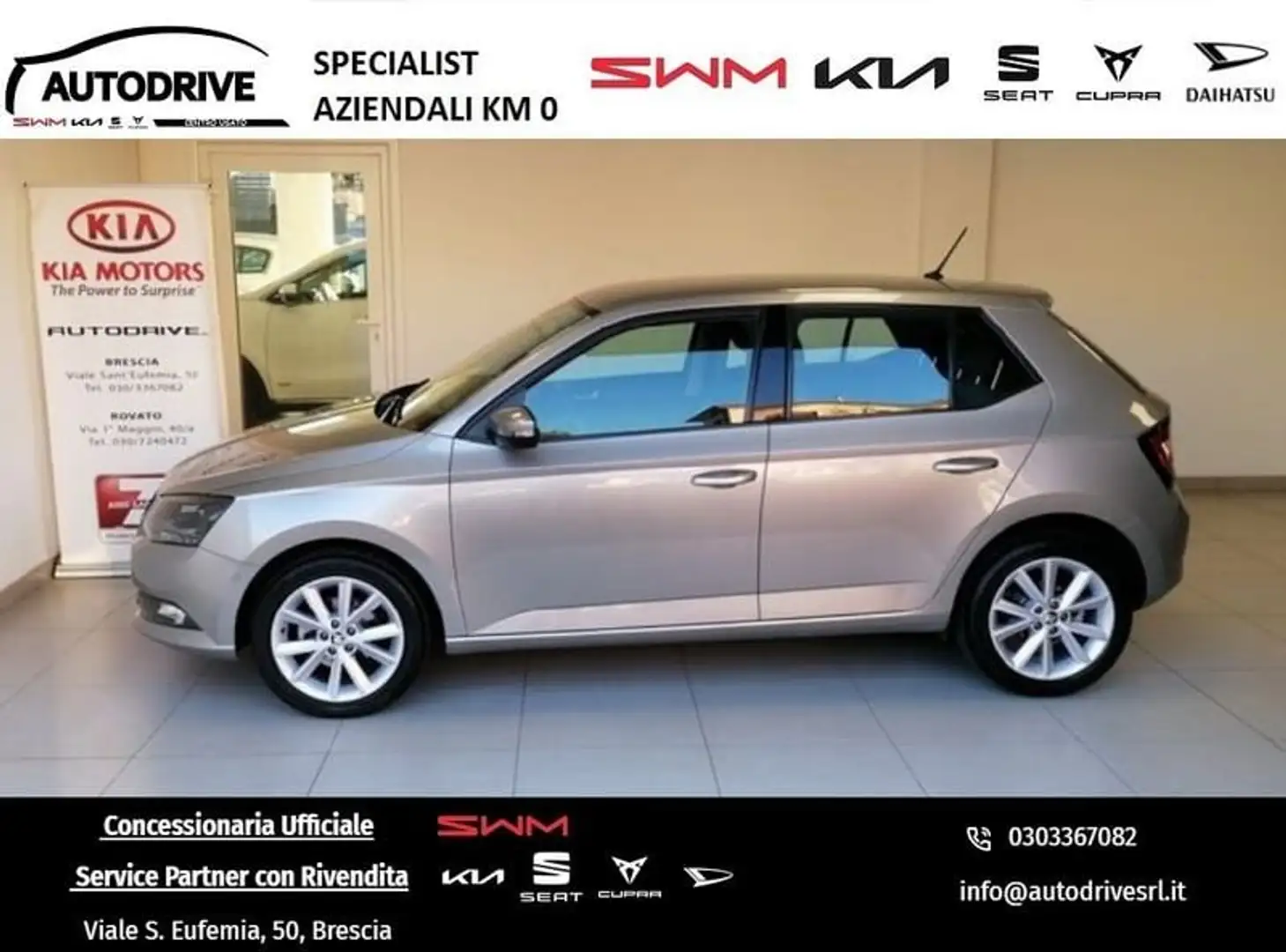 Skoda Fabia Fabia 1.4 TDI 80CV F.AP. 5p. Comfort Grigio - 1