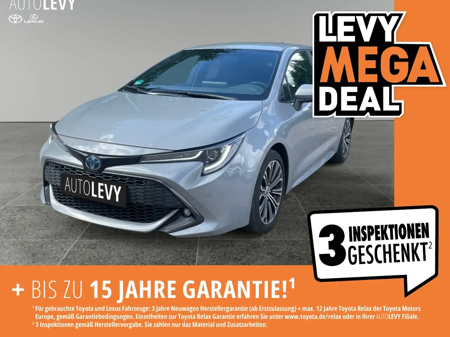 Toyota Corolla 1.8 Team D +Kamera+Carplay+Klima+ Grijs - 1