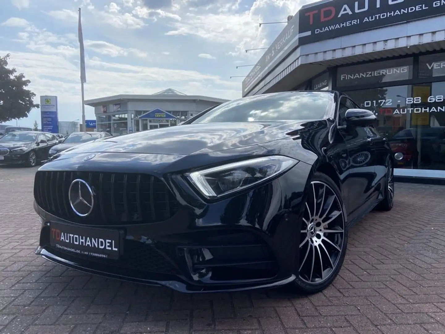 Mercedes-Benz CLS 450 4Matic Edition 1 AMG 360°, Burmester, Keyless-Go, Noir - 1