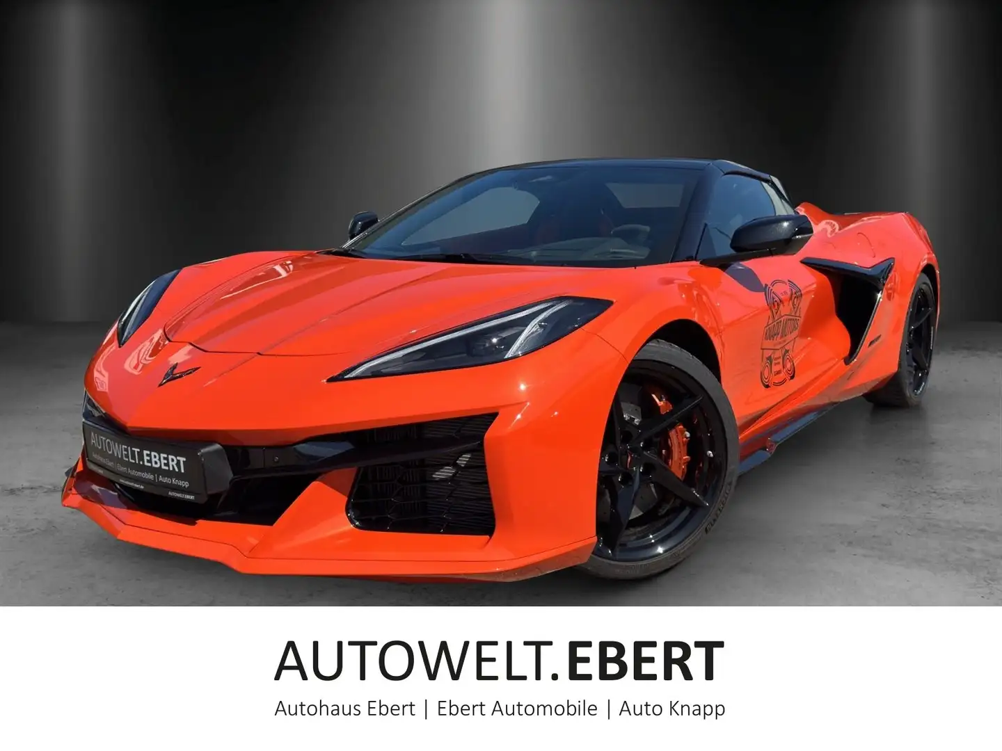 Corvette C8 E-Ray 6.2 V8 3LT CARBON INTERIOR/STEALTH/LIFT Orange - 1