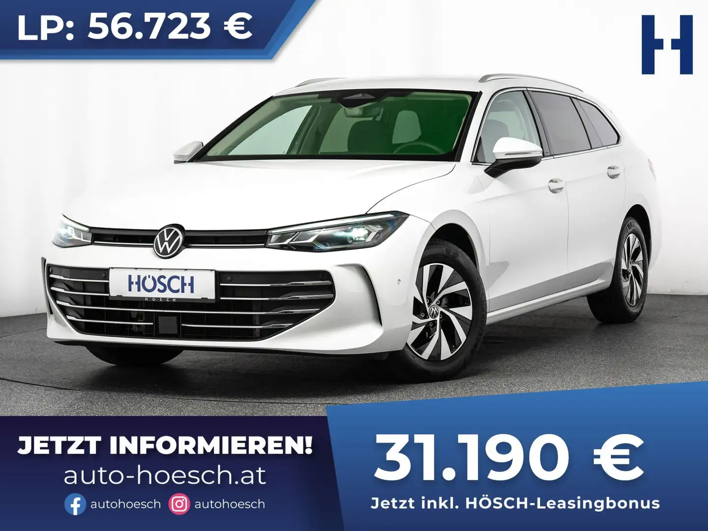 Volkswagen Passat Variant eTSI Business Aut. TOP-EXTRAS -45% Weiß - 1