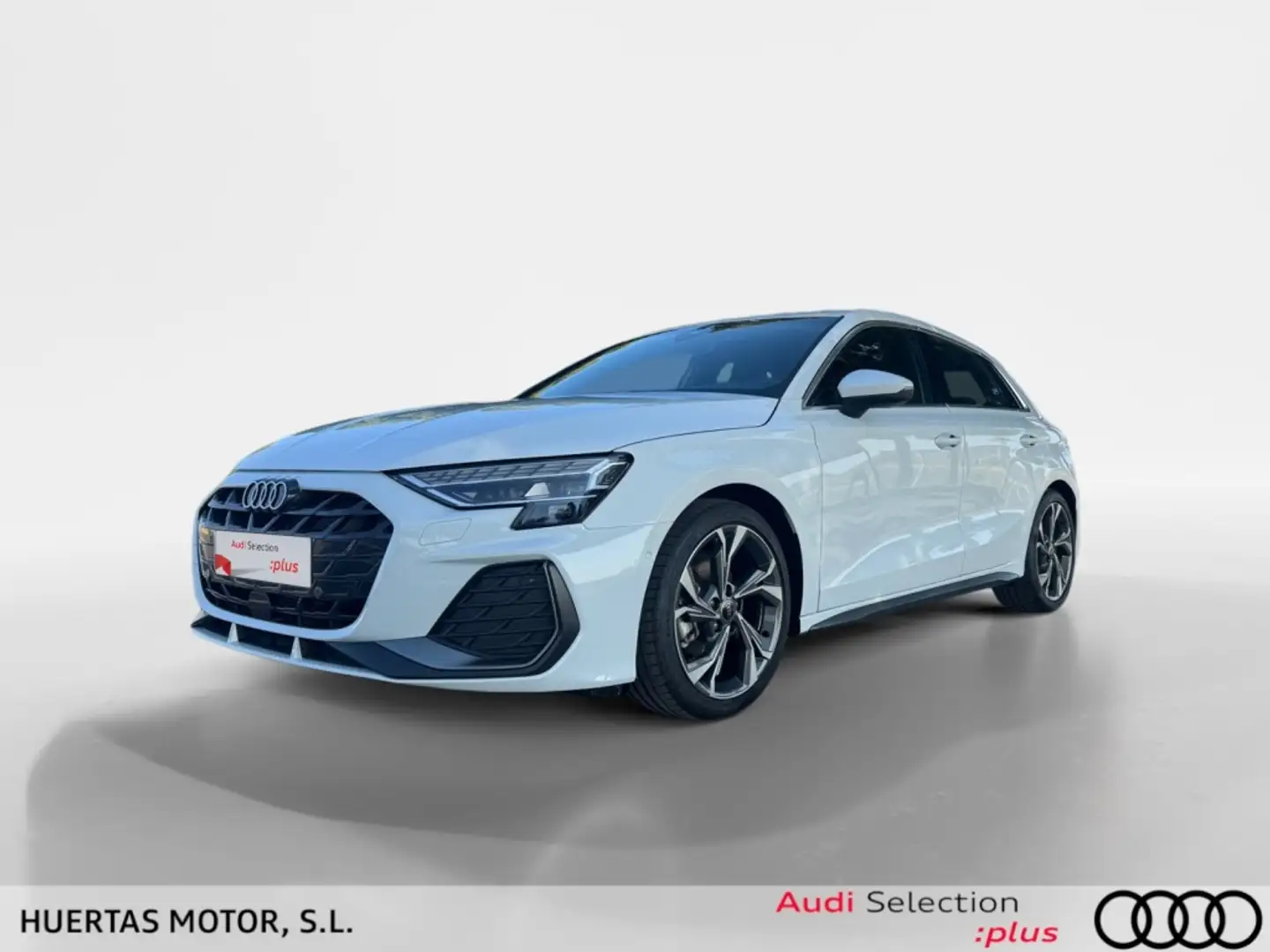 Audi A3 BERLINA CON PORTON 2.0 35 TDI S TRONIC GENUINE EDI Blanc - 1