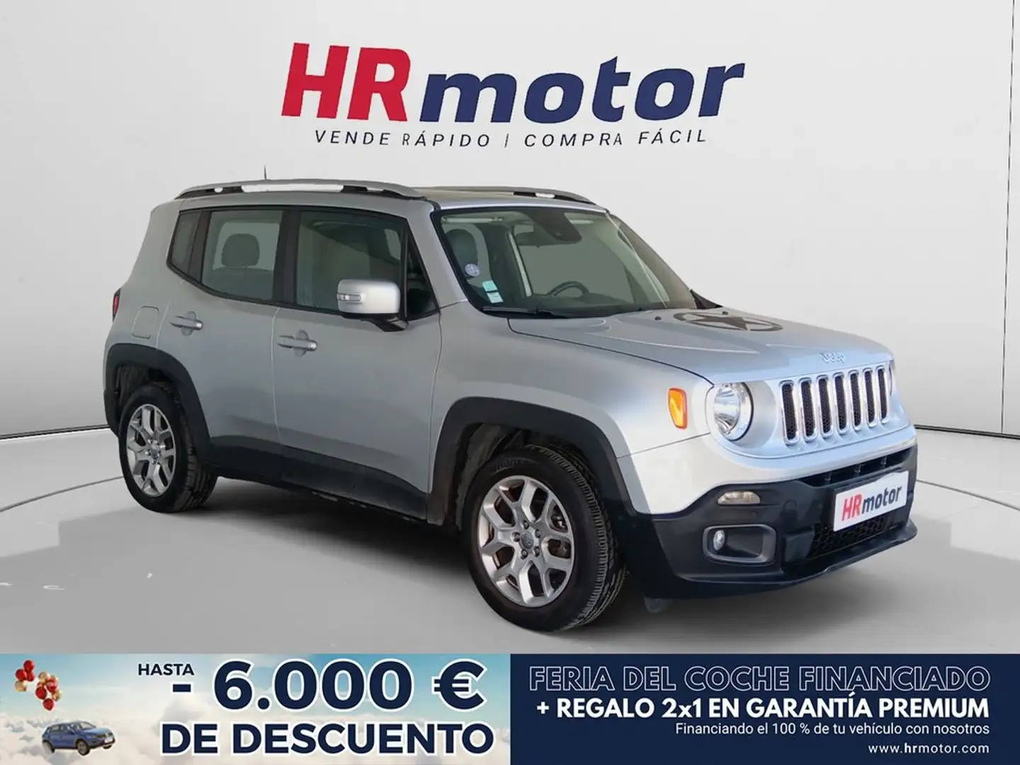 Jeep Renegade Limited FWD Gris - 1