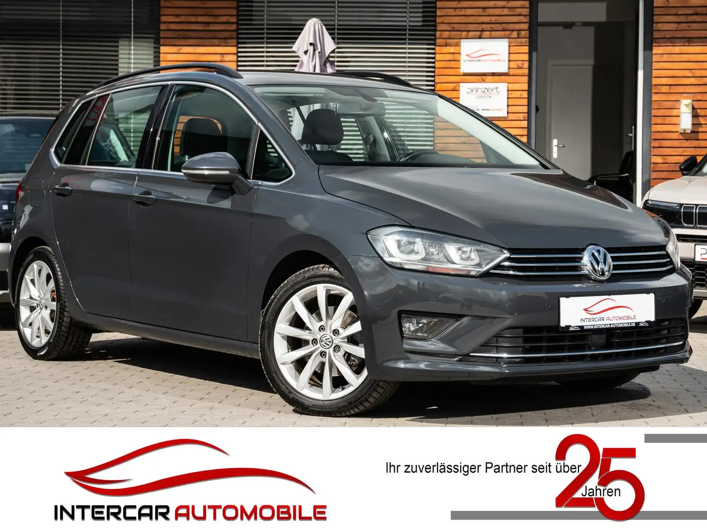 Volkswagen Golf Sportsvan 1.4 TSI Highline |Bi-Xenon|AHK| Gris - 1
