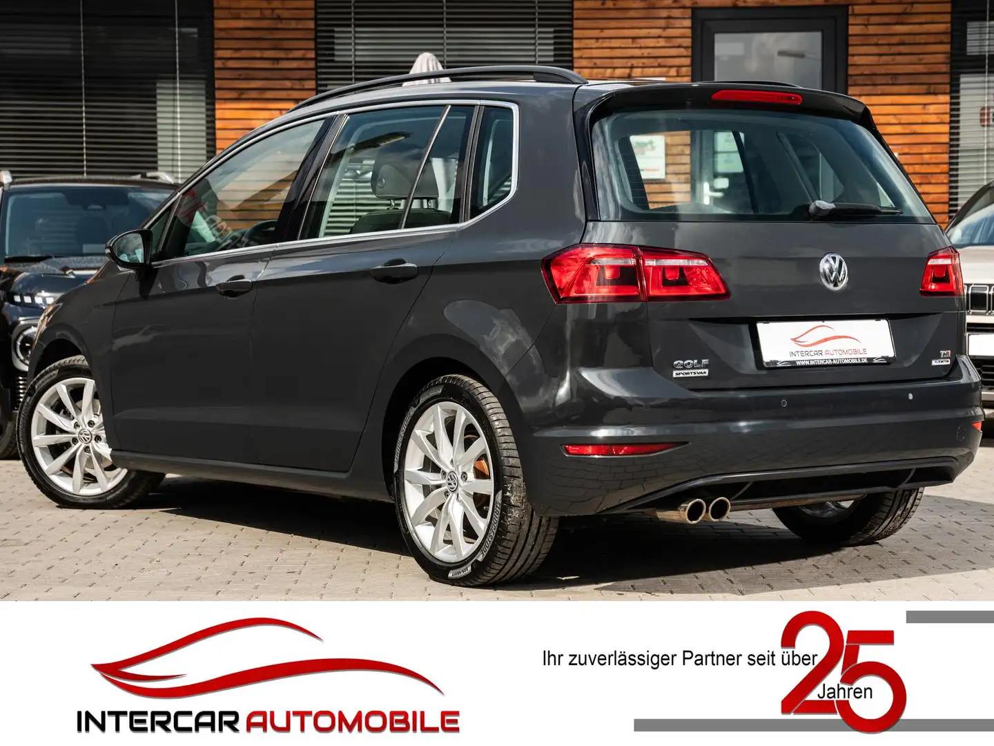 Volkswagen Golf Sportsvan 1.4 TSI Highline |Bi-Xenon|AHK| Gris - 2
