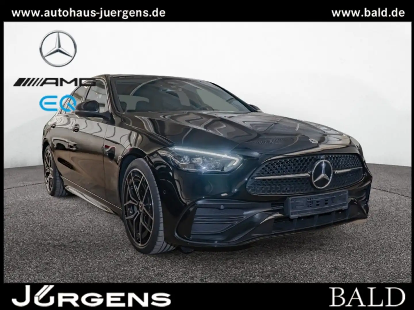 Mercedes-Benz C 200 AMG-Sport/360/Night/Pano/Sitzklima/Distr Noir - 1