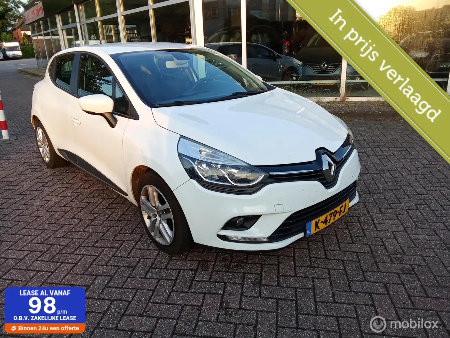 Renault Clio NIEUW BINNEN MET NWE APK 0.9 TCe Limited Bose Blanco - 1
