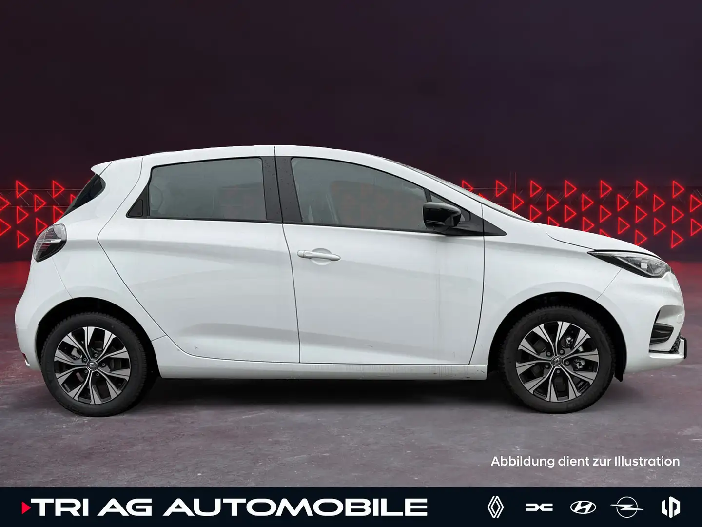 Renault ZOE Zoe Evolution EV50 110hp Klimaautomatik Keyless Wit - 2